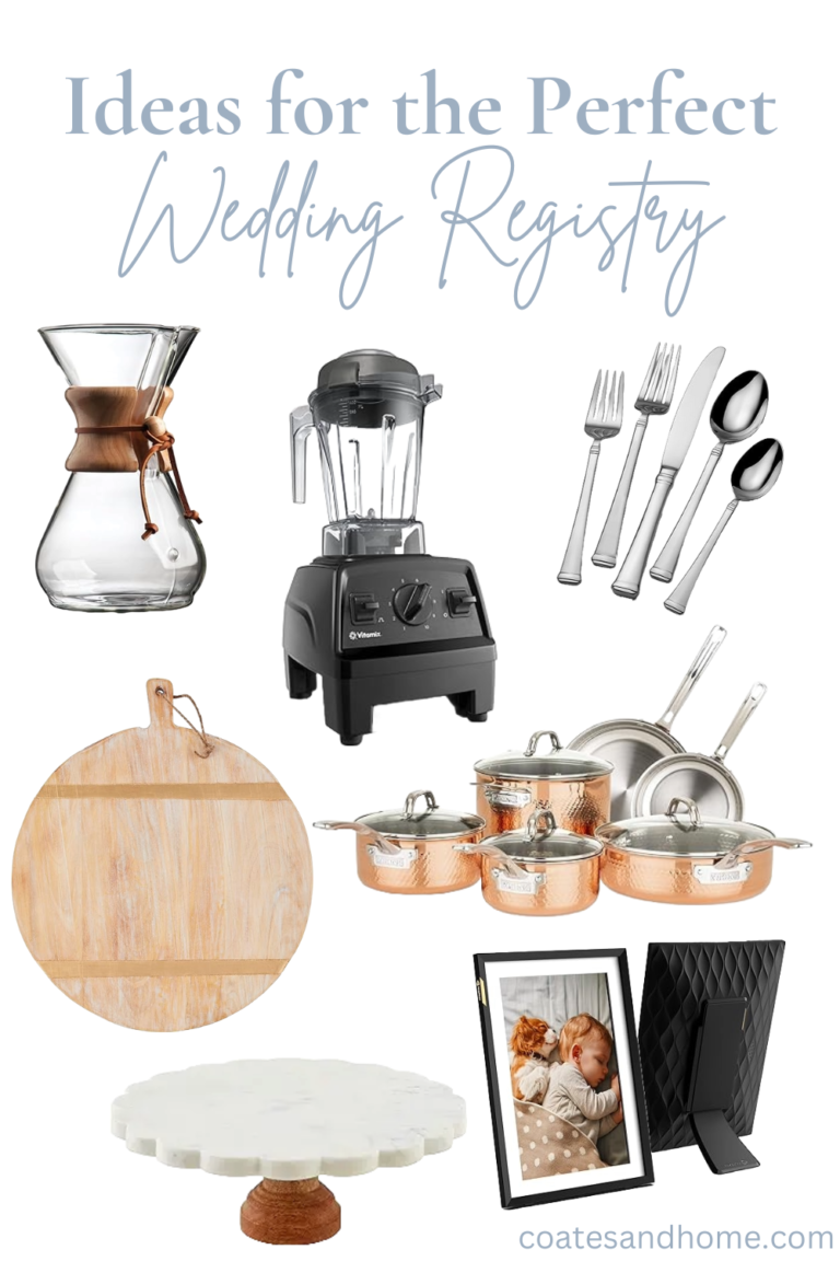Ideas for the Perfect Wedding Registry